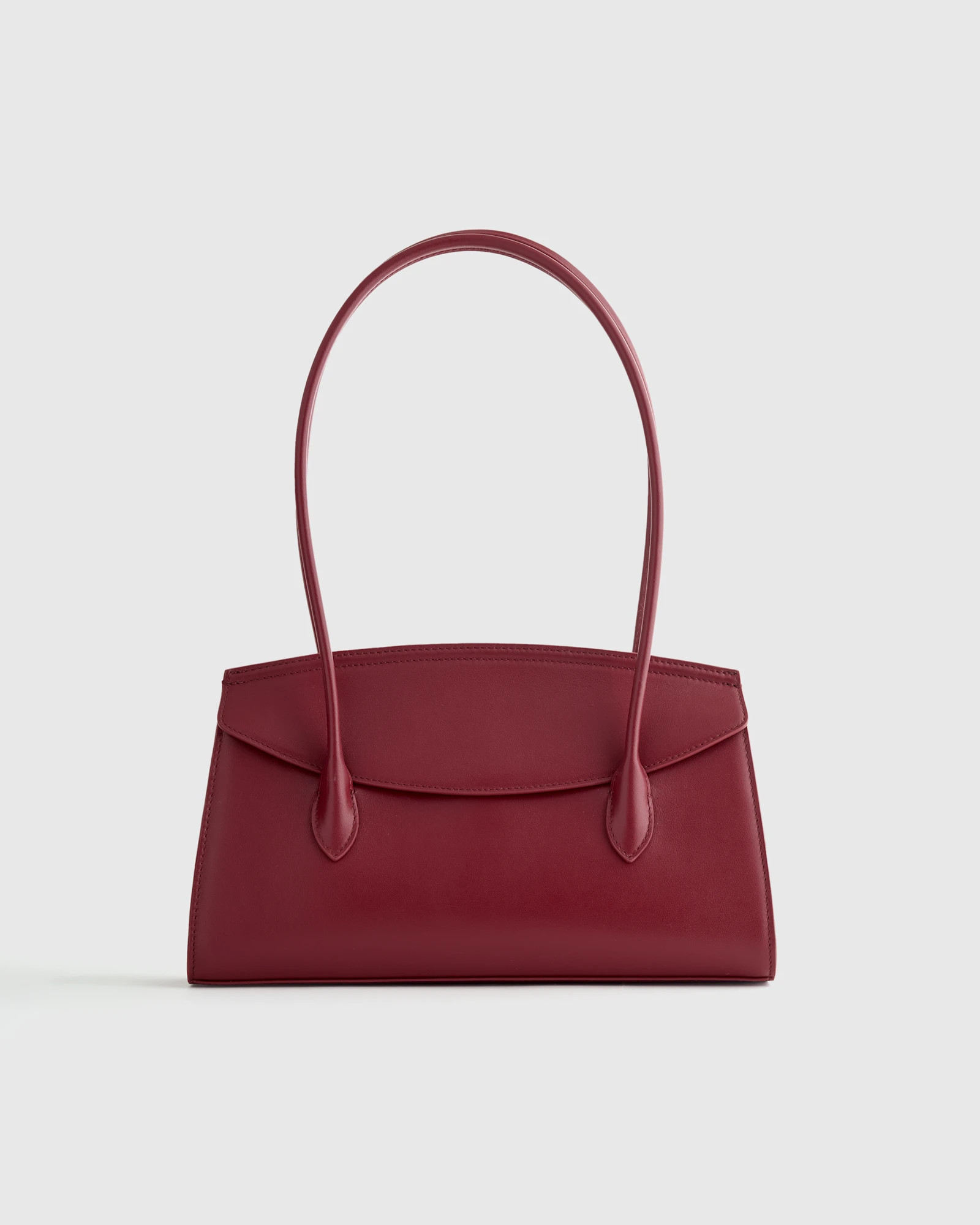 Italian Leather Double Strap Shoulder Bag | Quince