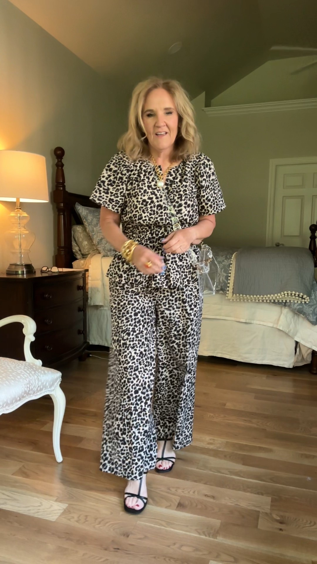 Somerset top & pant in linen! Wearing a medium 

Beautiful linen with some body to it. Nice wide waistbands and pockets in the pants.

Look for it in the Anthropologie sale, June 27-30. $20 off $100 with code SWEET20.

Anthropologie Outfut summer outfit vacation style cocktail party cruise black white leopard 

#LTKMidsize #LTKWorkwear #LTKOver40