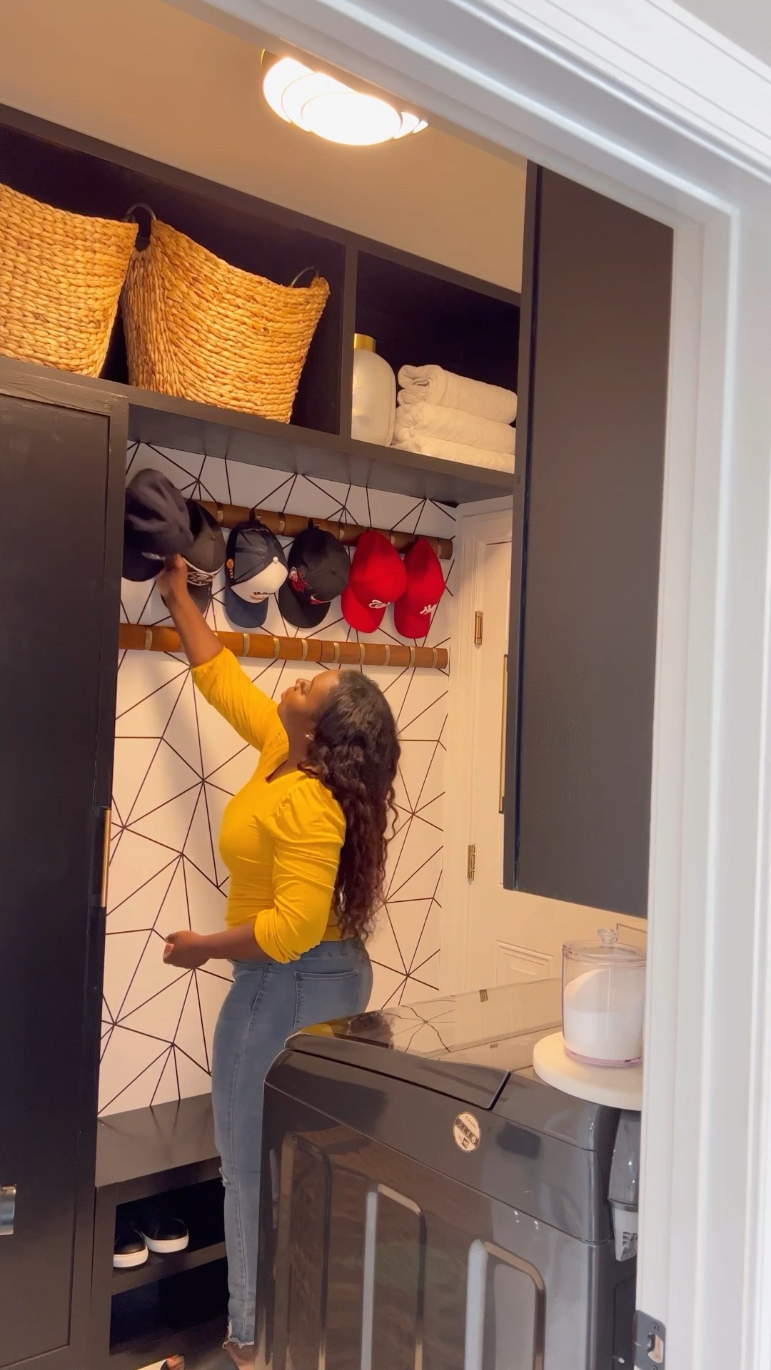 Laundry room and mudroom yay have organization items! 

#LTKHome #LTKCyberWeek #LTKSeasonal