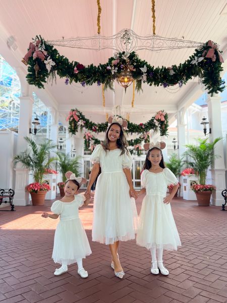The prettiest pearl winter white Mommy and me matching dresses! 

I’m wearing size XXS, Milan 8, 
Meadow 3t

#LTKSeasonal #LTKfamily #LTKHoliday