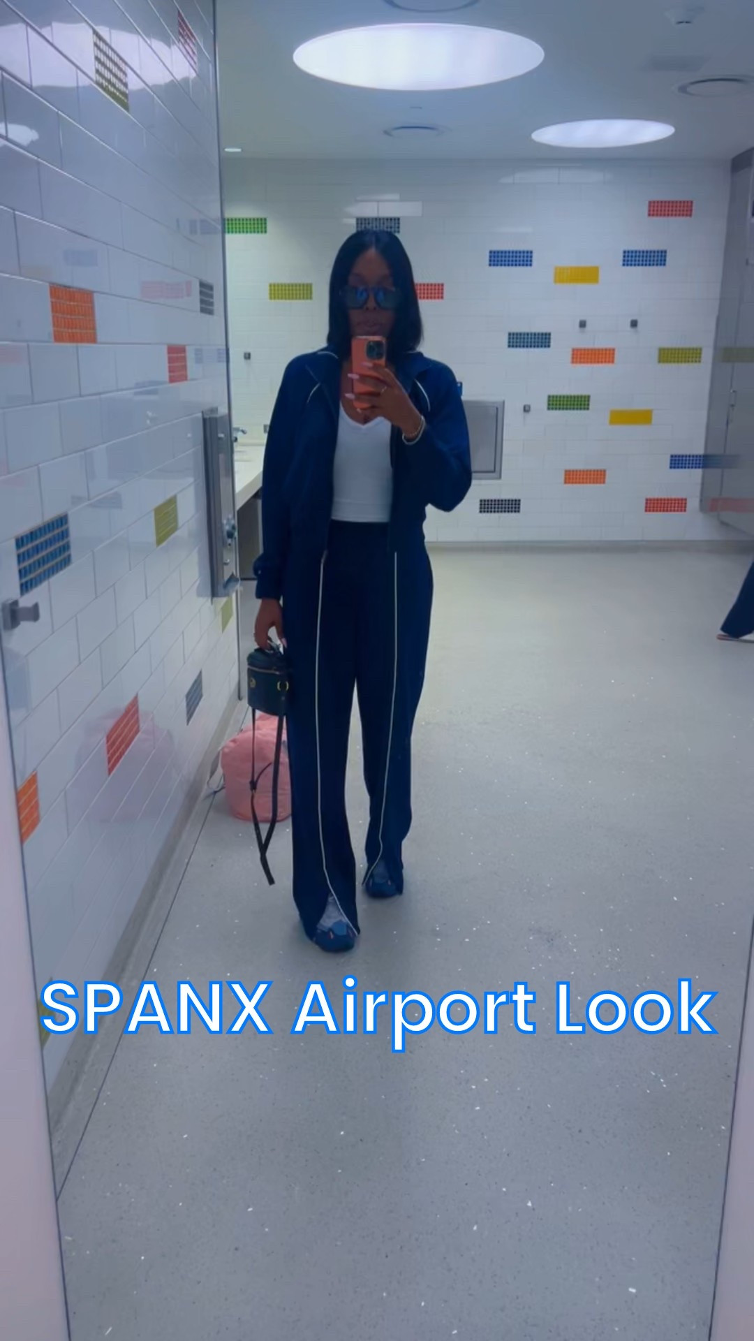 Navy mood, carry-on confidence. Ready for takeoff in SPANX AirEssentials.

#LTKSeasonal #LTKActive #LTKOver40