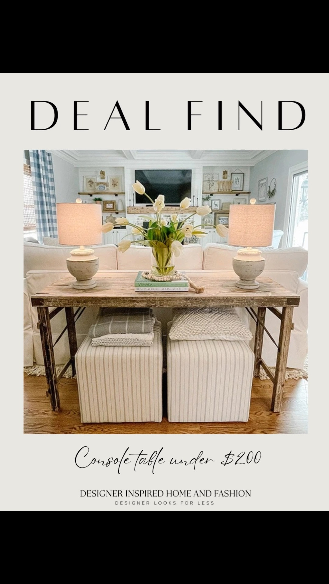 Deal find! This gorgeous console table is under $200! 

#LTKSaleAlert #LTKHome