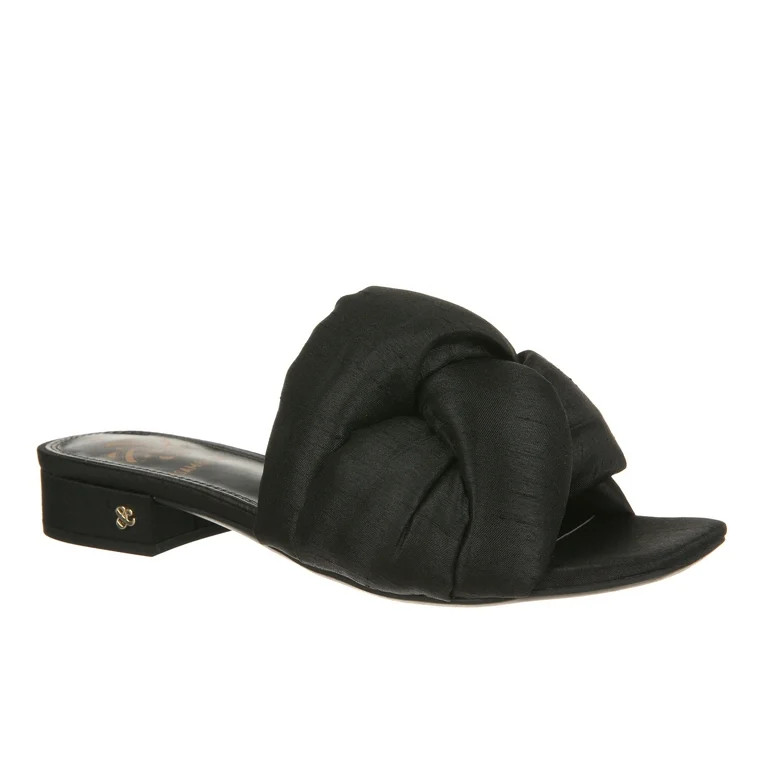 Sam & Libby Women's Kendall Knotted Upper Slide Sandal - Walmart.com | Walmart (US)