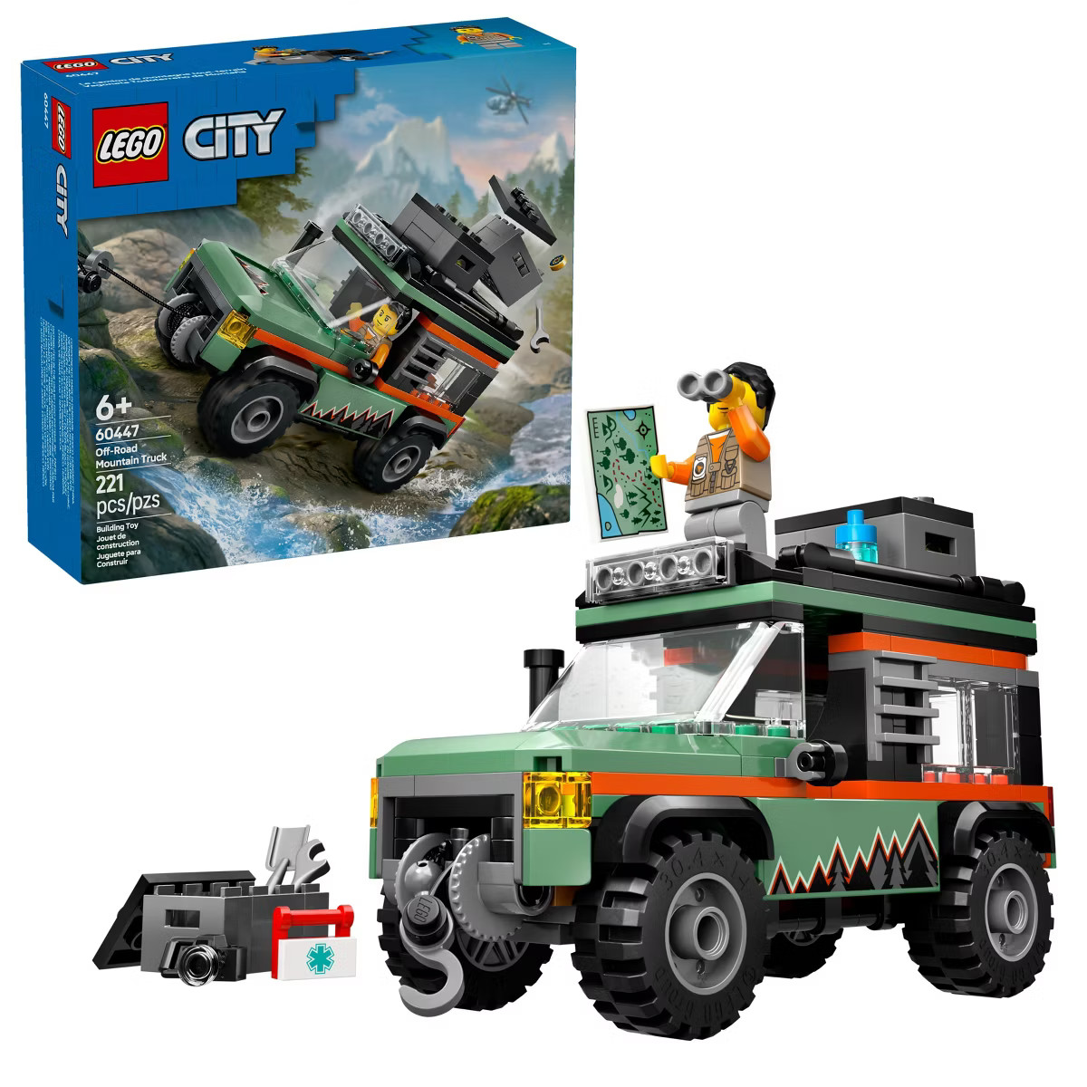 LEGO City Off-Road 4x4 Mountain Truck Building Toy 60447 | Target