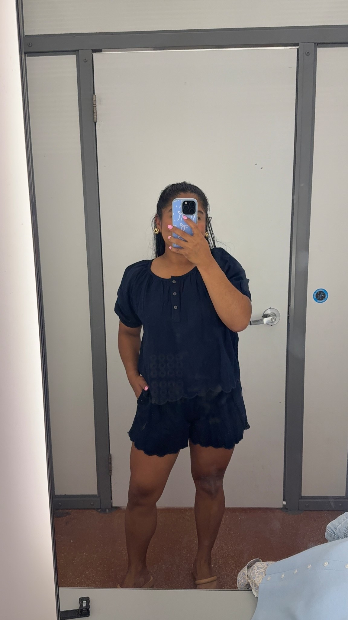 Finally online! Wearing an xs in navy! 

#LTKPetite #LTKootd