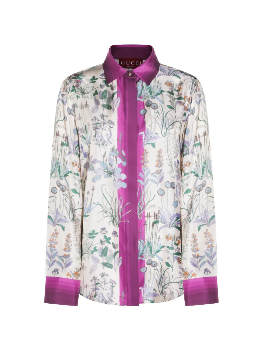 Gucci floral-print shirt - Neutrals | Farfetch Global