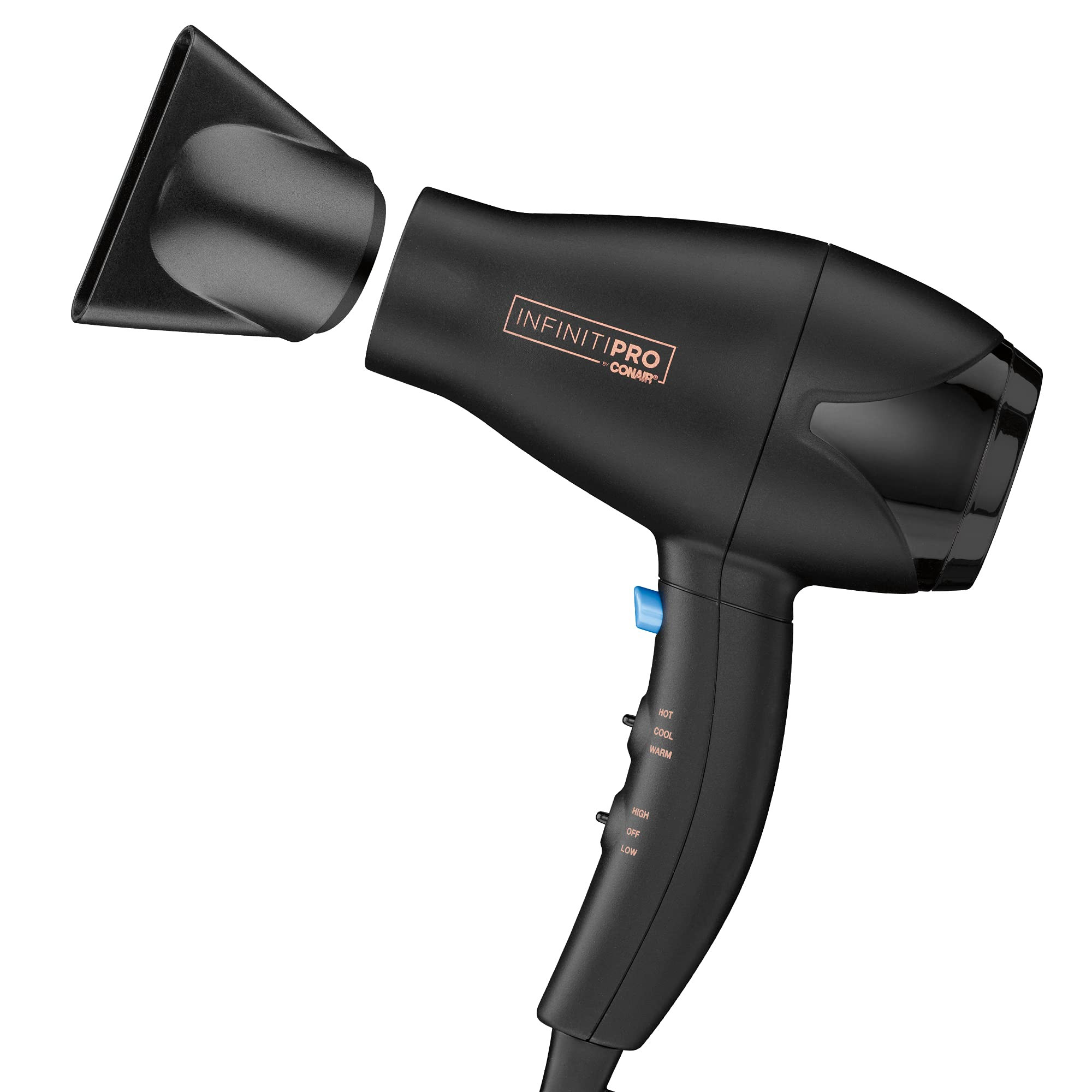 INFINITIPRO BY CONAIR Travel Hair Dryer, Mighty Mini Compact Lightweight Professional AC Motor Ha... | Amazon (US)