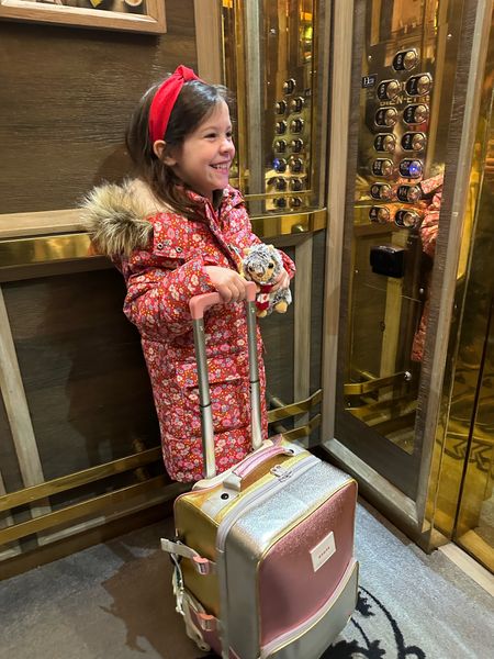 Extras warm kids parka coat for winter travel and kids luggage 

#LTKtravel #LTKsalealert #LTKkids