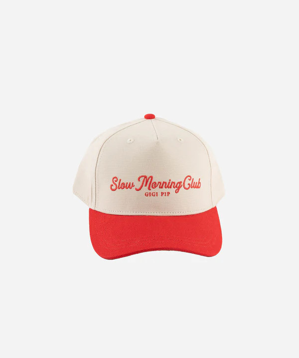 Slow Morning Club Canvas Trucker | Gigi Pip