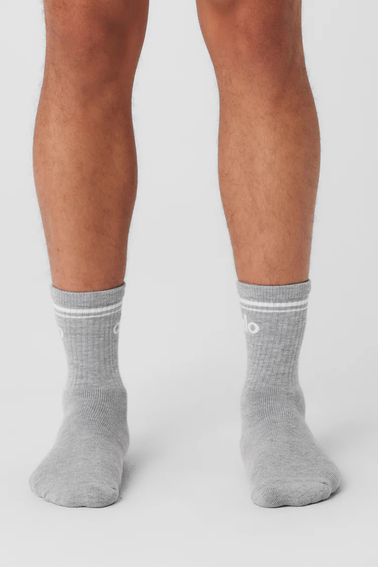 Unisex Half-Crew Throwback Sock | Alo Yoga (US)