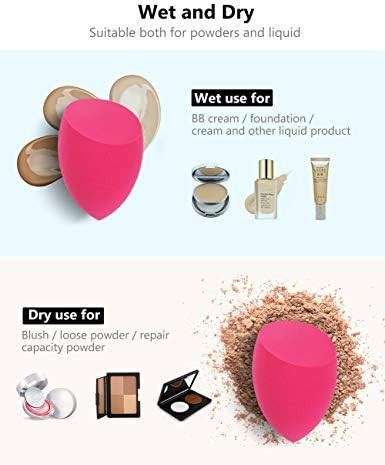 InnoGear Makeup Sponge, 10 Pcs Makeup Sponges Blender Set Beauty Cosmetic Foundation Blending App... | Amazon (US)