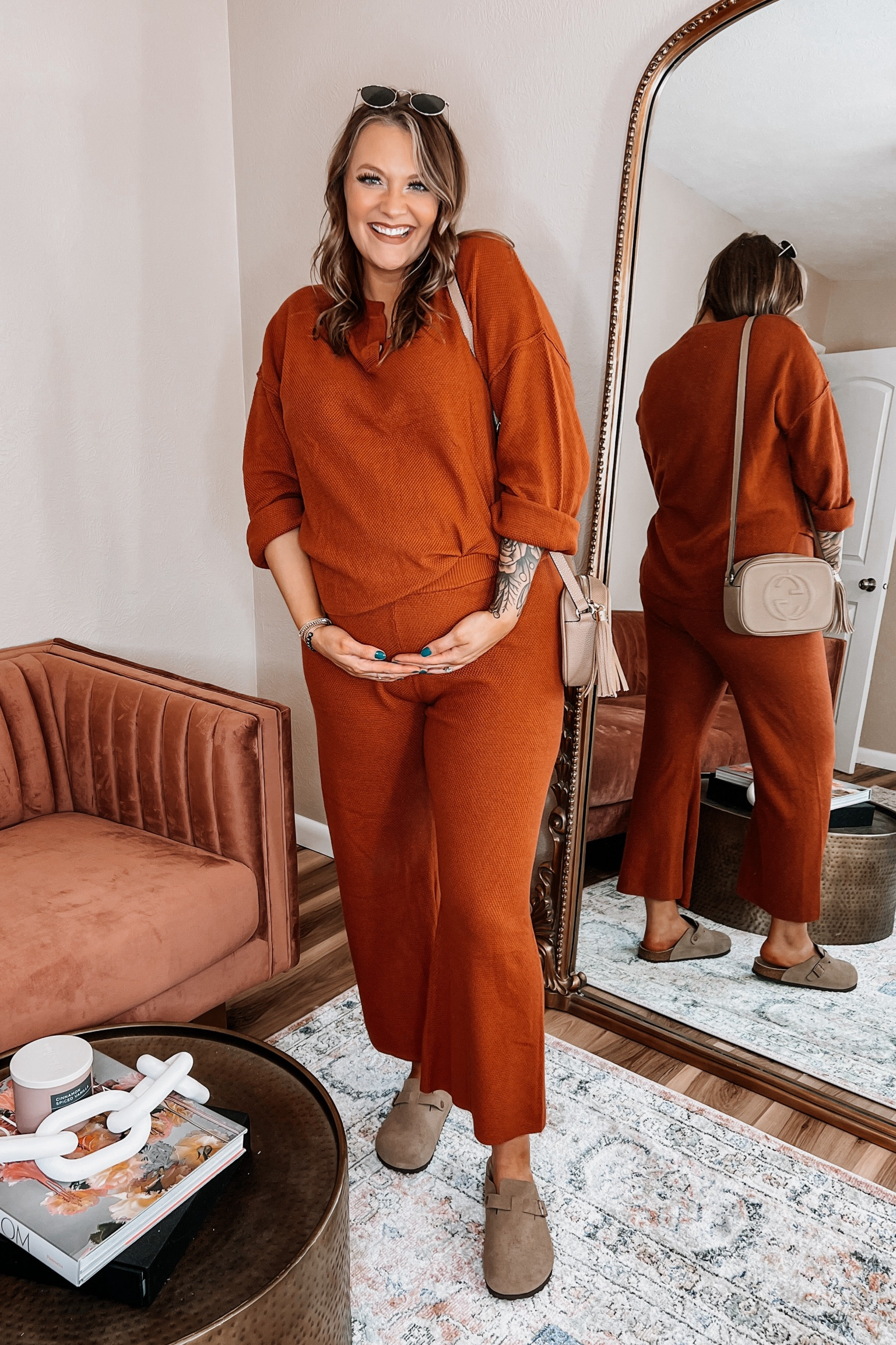 One of my favorite sets ever, total free people dupe and bump friendly. 

Love my Dhgate Birkenstocks & Dhgate Gucci crossbody! 

Sized up to an XL


#LTKMidsize #LTKBump #LTKSaleAlert