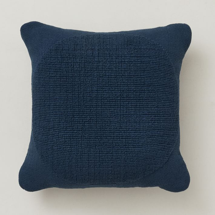 Tufted Circle Indoor/Outdoor Pillow | West Elm (US)