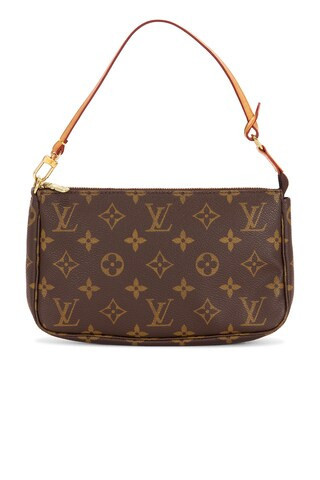 Louis Vuitton Monogram Pochette Accessoires Shoulder Bag in Brown | FWRD 