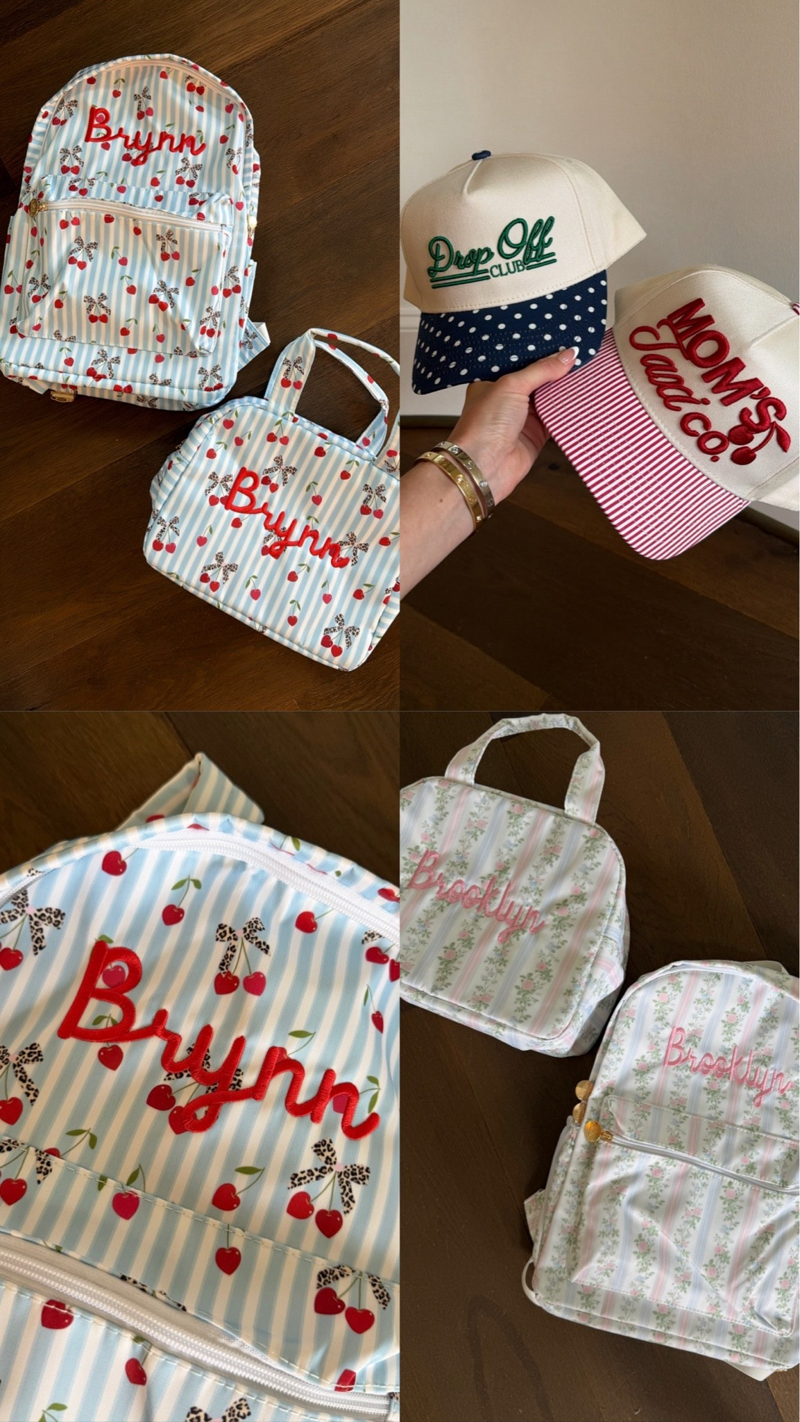 can’t get over how cute the new Britt Horton x Kenz Kustomz back to school collab is! 😍🍒 it just launched, but it’s selling out quick!!

personalized bag, backpack, lunch box, custom bags, trucker hat, mom ootd

#LTKmomlife #LTKKids #LTKdayinmylife