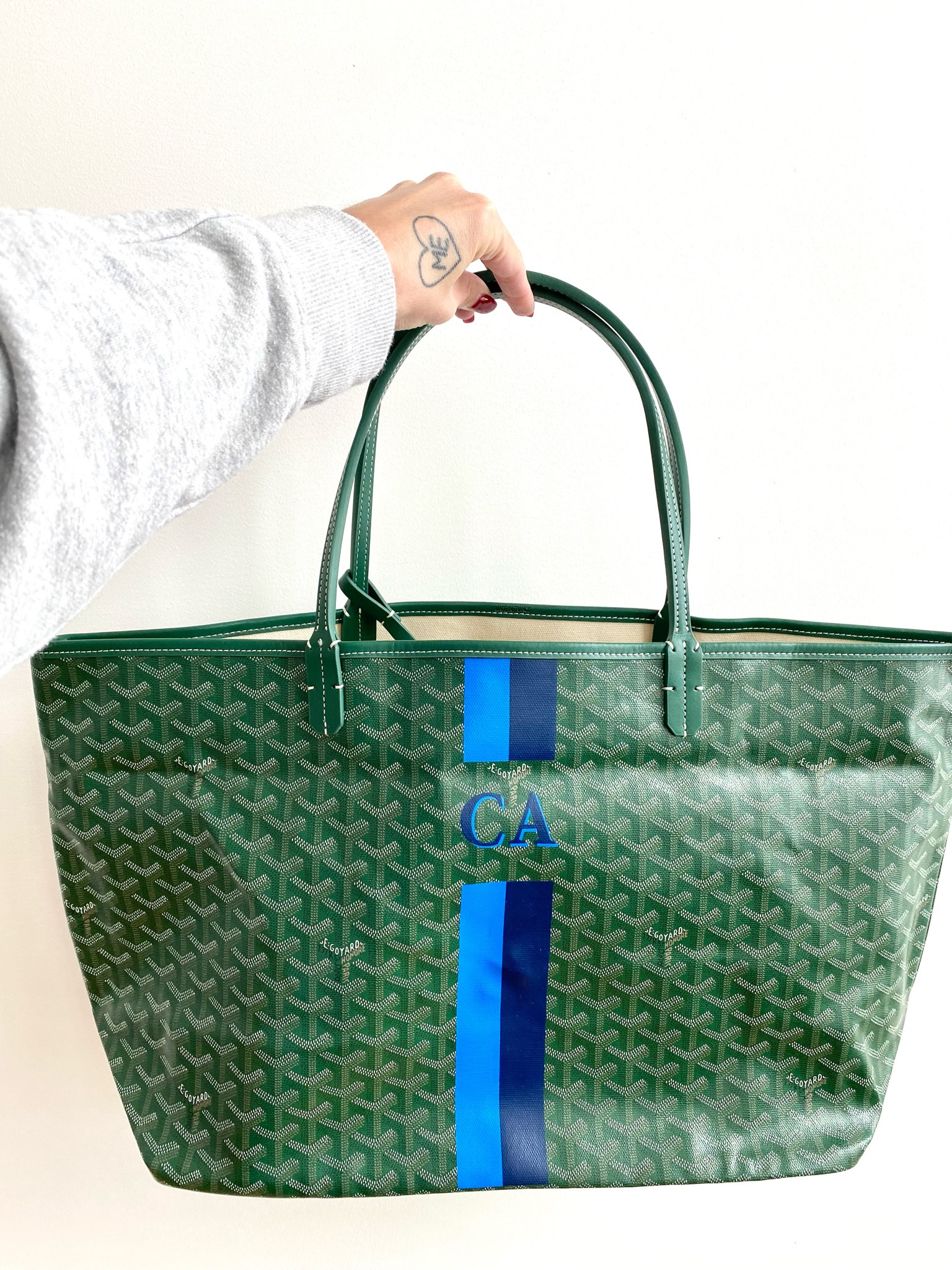 Shop GOYARD Unisex Street Style A4 Logo Totes by asyouare