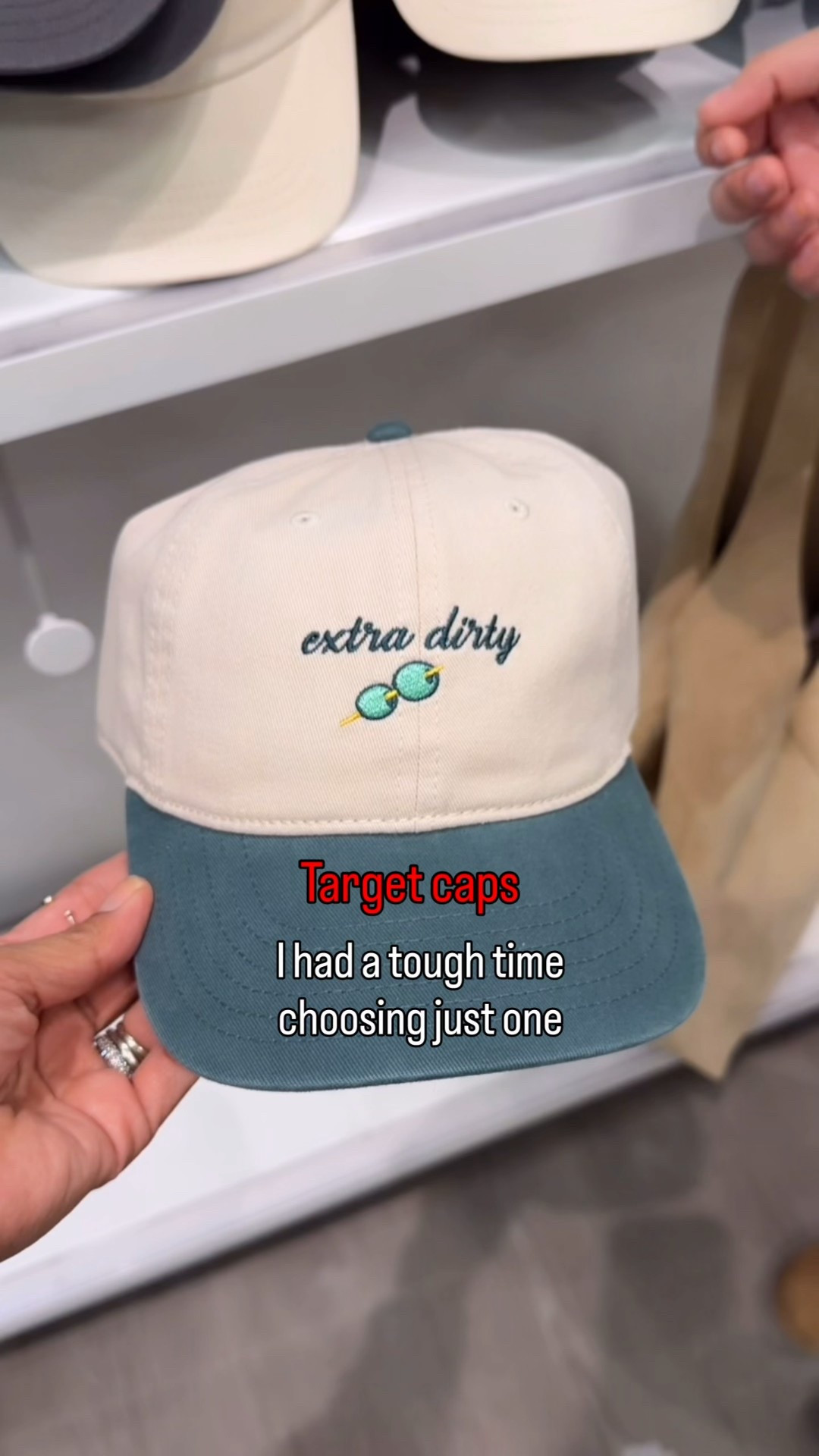 What one do you think I picked? 

Graphic caps are a fun way of adding an accessory, giving some shade & hiding a bad hair day  

I linked more available @Target 

#LTKValentine #LTKOver40 #LTKSeasonal