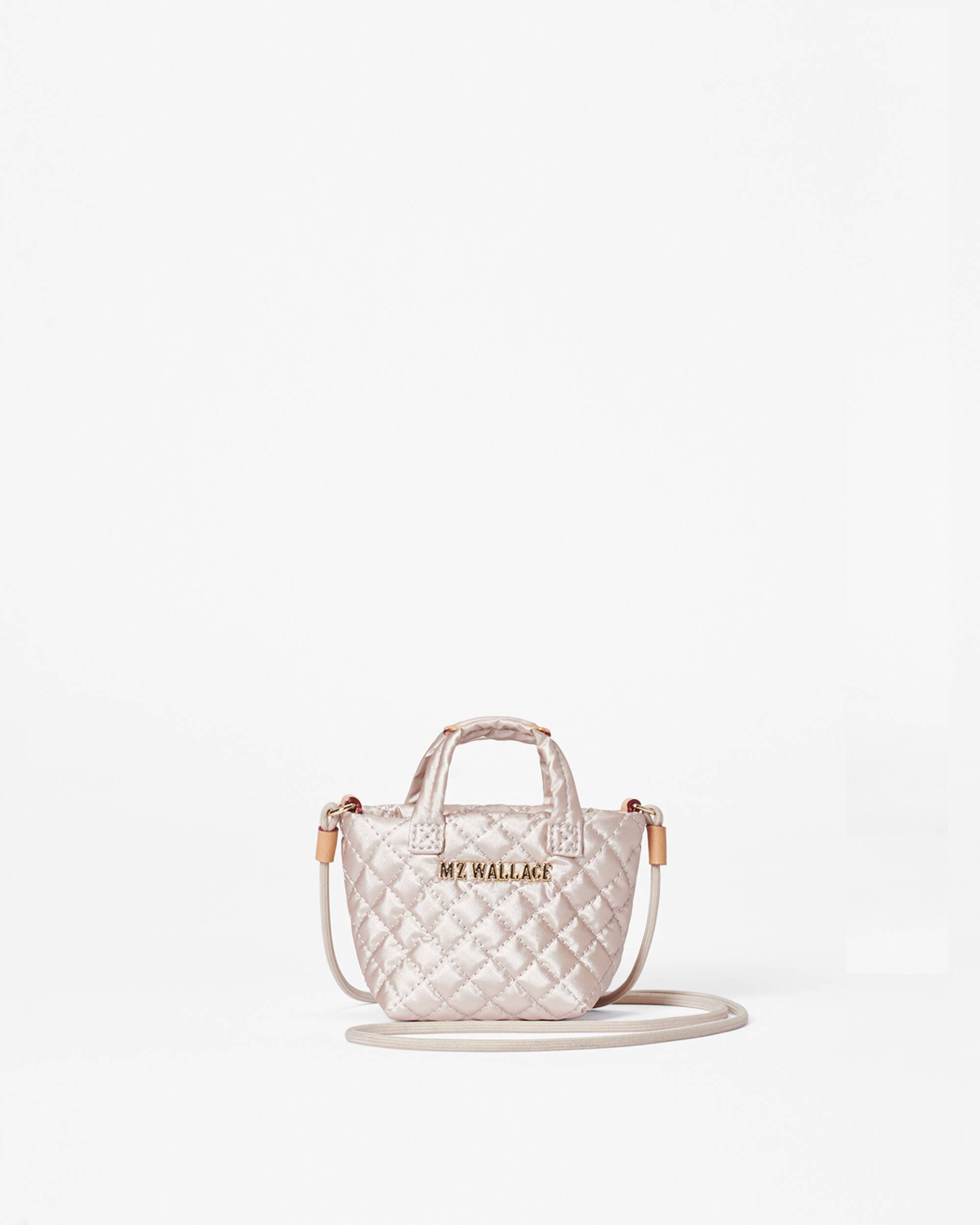 Pale Rose Gold Tiny Metro Tote | MZ Wallace