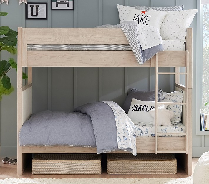 Chambray Reversible Comforter & Shams | Pottery Barn Kids