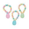 Easter Egg Candy Bracelets - 12 Pc. | Oriental Trading Company