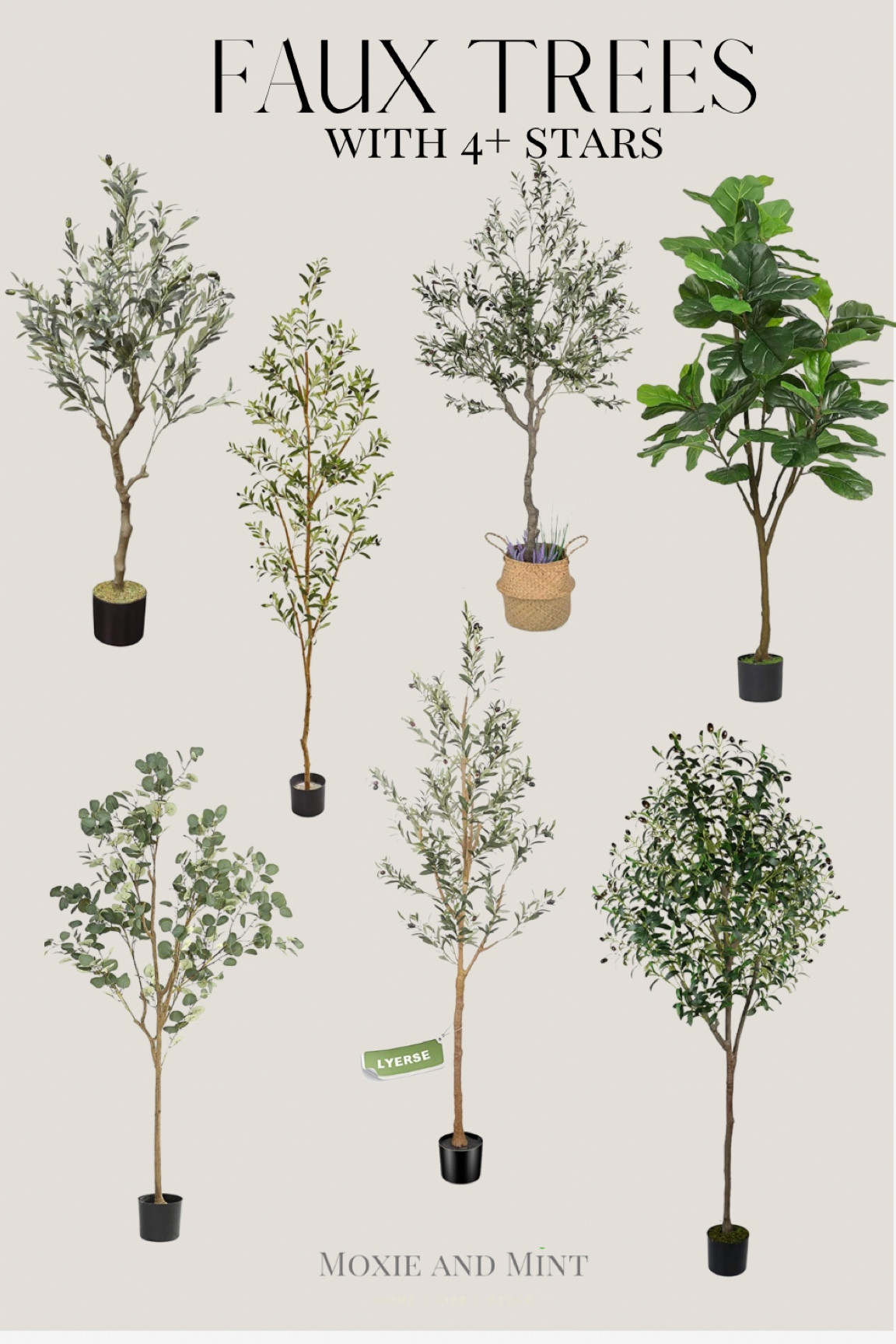 4+ star faux trees from Amazon. Faux olive trees, faux fiddle leaf fig tree. #LTKFind

#LTKhome #LTKstyletip