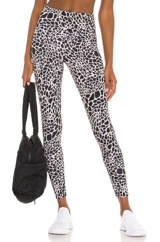 onzie High Rise Legging in Rose Giraffe from Revolve.com | Revolve Clothing (Global)