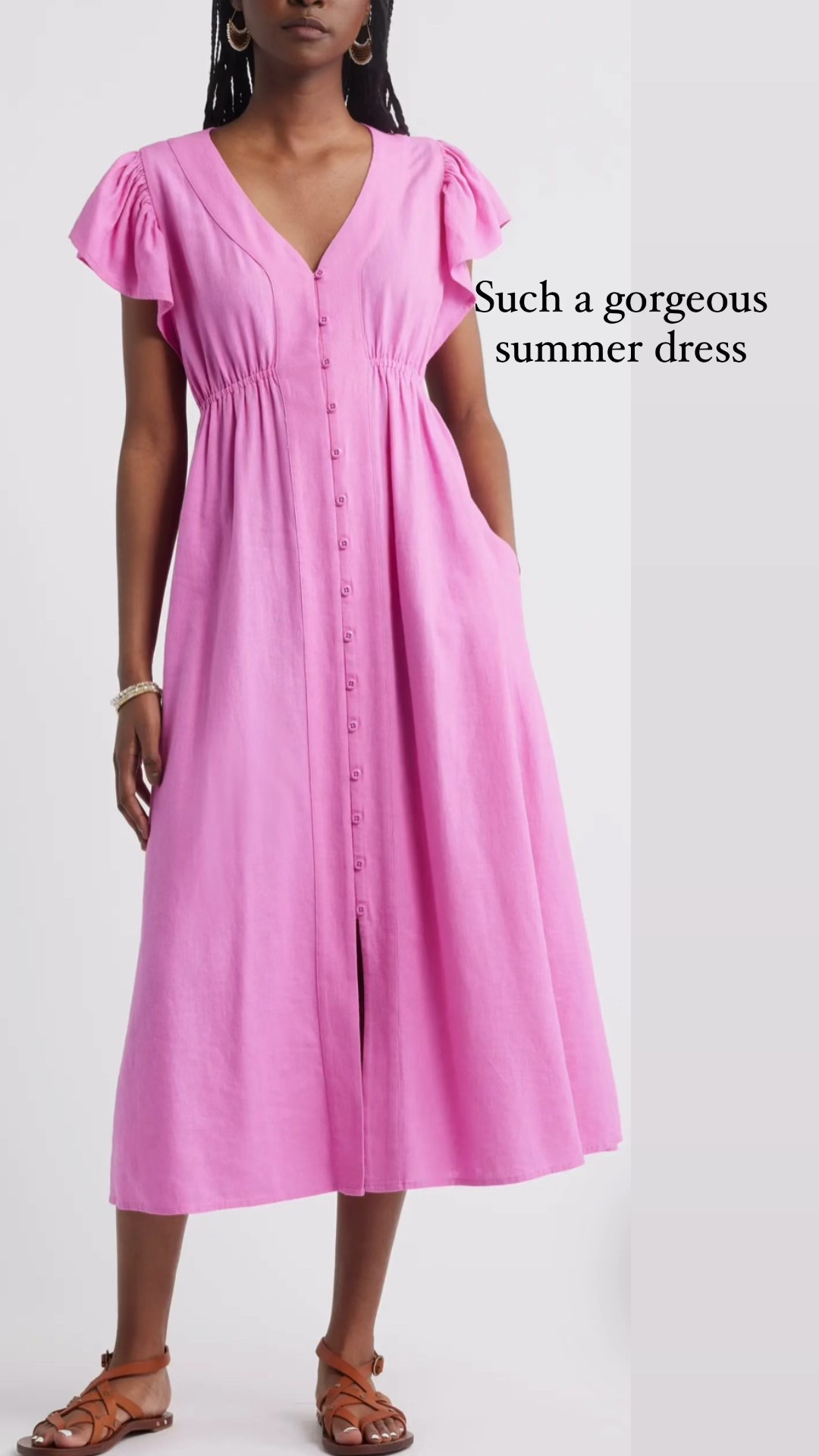 Such a gorgeous summer outfit, summer dress 

#LTKShoeCrush #LTKItBag #LTKFindsUnder100