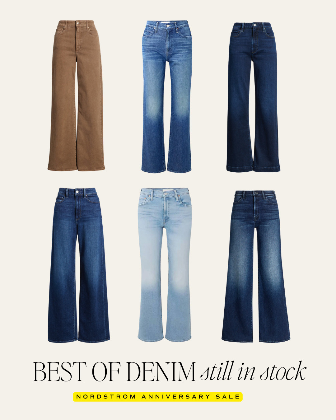 The best denim still in stock at the Nordstrom Anniversary Sale! Grab them before the sale is over.

#LTKSaleAlert
