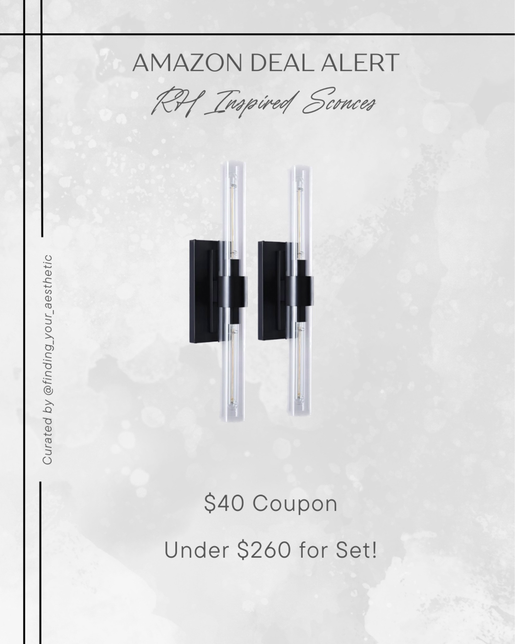 Rh sconces deals