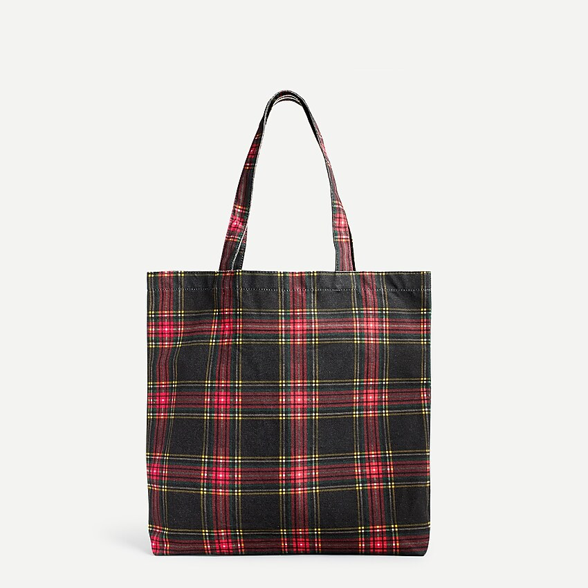 Reusable everyday tote in Stewart tartan | J. Crew US