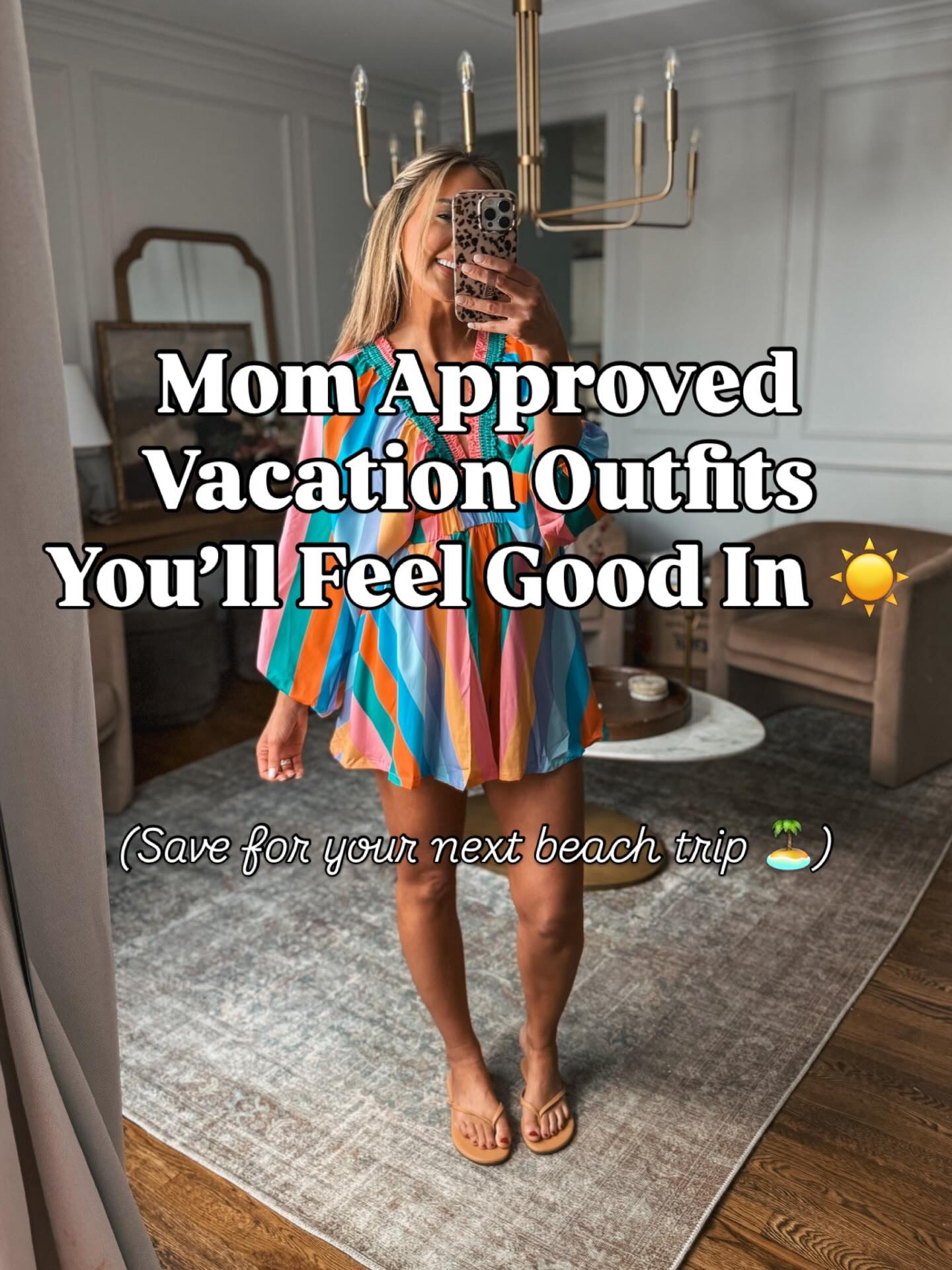 Save for your next beach trip 🏝️ easy mom approved vacation outfits & swimsuits that you’ll feel confident in! 

#vacationoutfits #resortwear