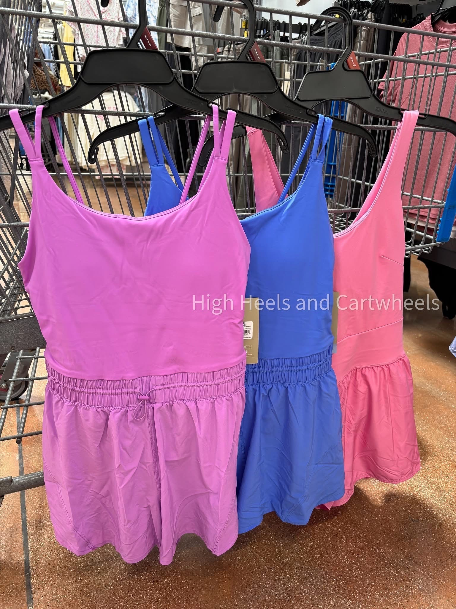 Loving these athletic rompers 