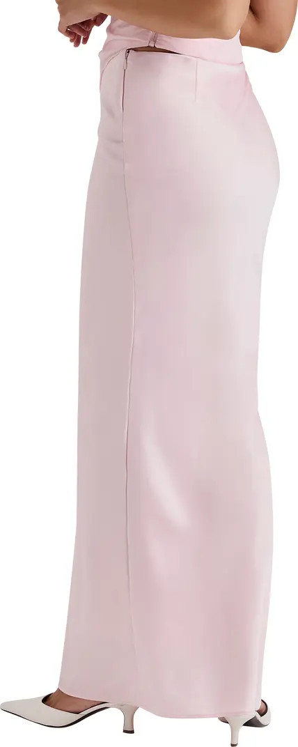 Giuliana Stretch Satin Maxi Skirt | Nordstrom