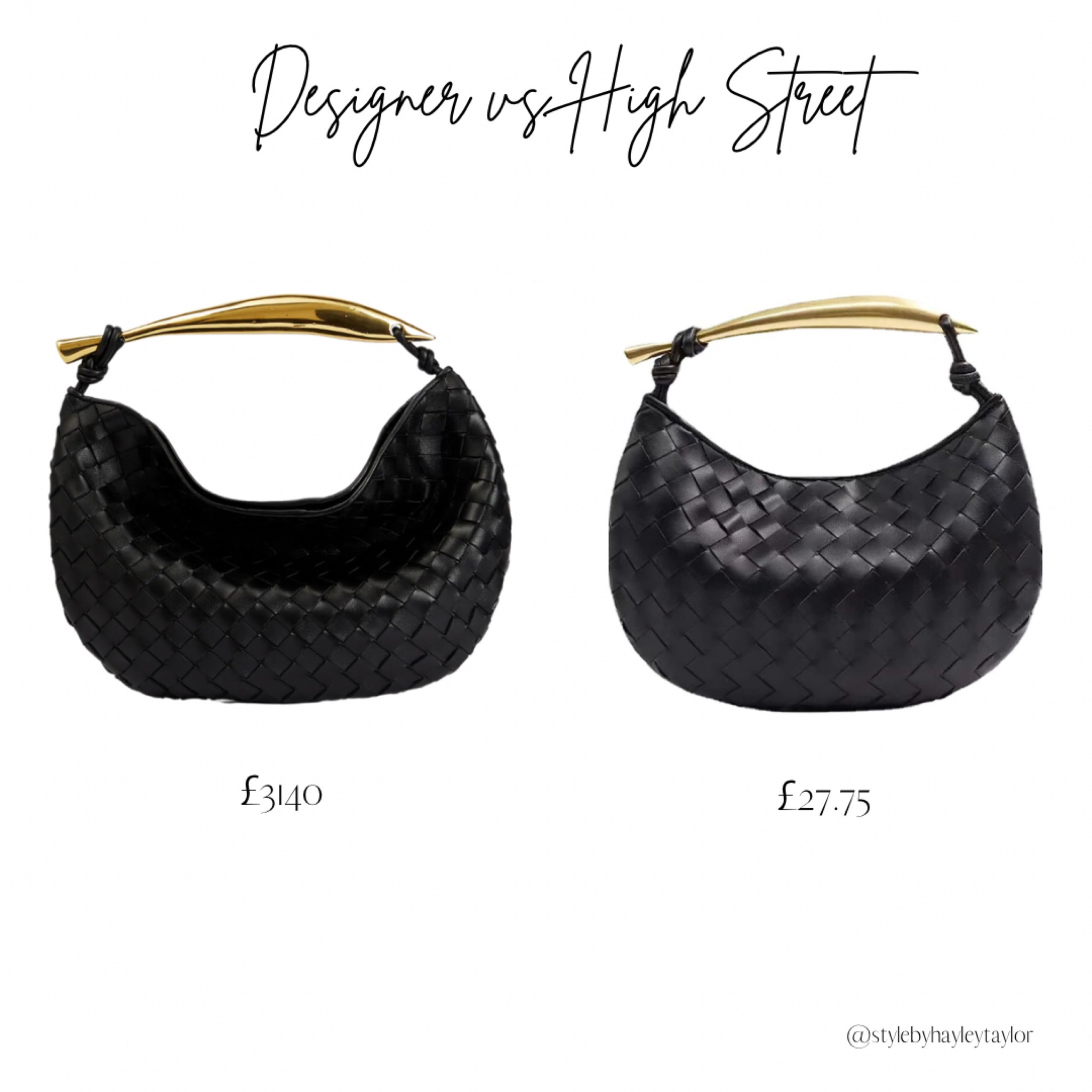 Designer vs High Street - The Bottega Veneta Sardine Bag oozes with elegance & class with its metallic top handle. Perfect to wear during day & night. The big question is though; Splurge or Save?

#LTKFind #LTKunder100 #LTKitbag