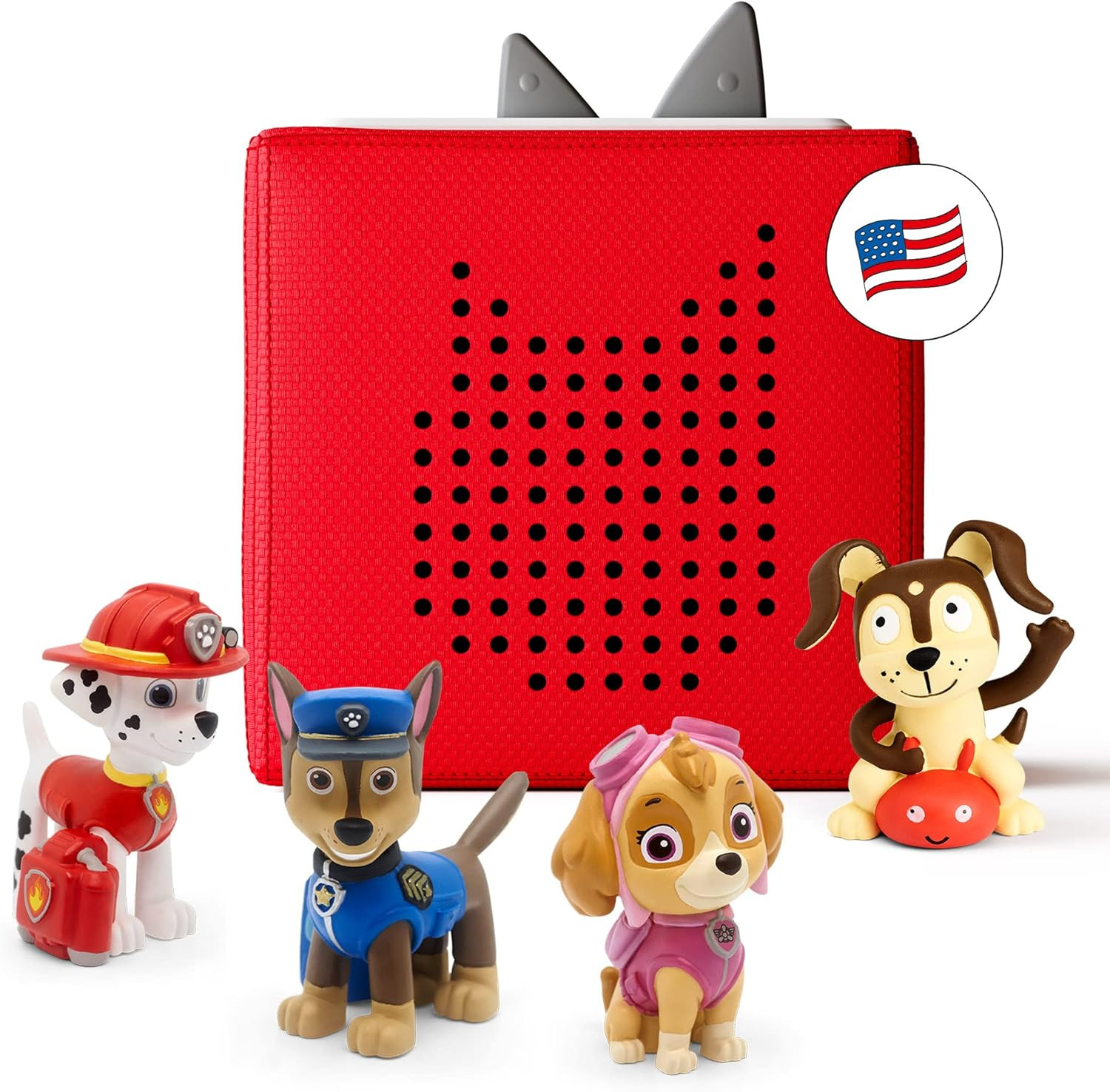 Toniebox Audio Player Starter Set with Chase, Skye, Marshall, and Playtime Puppy - Listen, Learn,... | Amazon (US)
