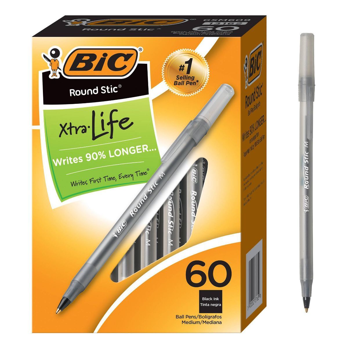 BiC 60pk Ball Pen Stic Refill Black | Target