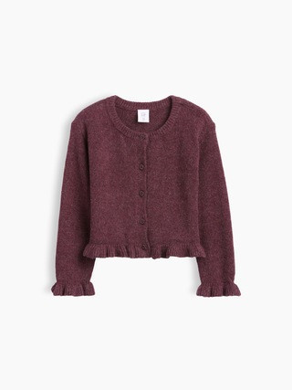 Baby & Toddler CashSoft Ruffle Cardigan Sweater | Gap (CA)