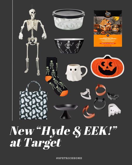 Have you guys seen the new Hyde & EEK! arrivals at Target?! If you love Halloween like I do, you’re going to be obsessed! So many cute baking tools and containers, home decor (👋🏼 Mr. Skeleton!), and kid’s activities. 

#targetfinds #spooky #ghosts #trickortreat #haunted 

#LTKSeasonal #LTKhome #LTKHalloween