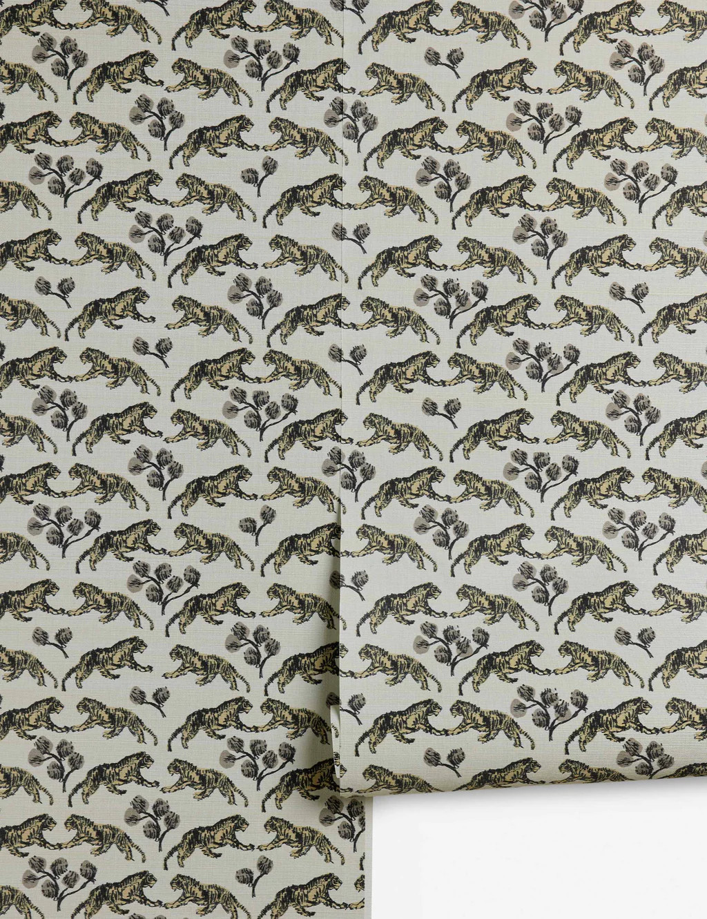 Tiger Grasscloth Wallpaper by Sarah Sherman Samuel | Lulu and Georgia 