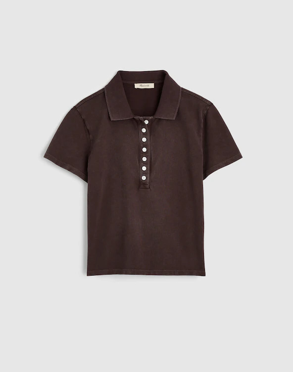 Shrunken Polo in Cotton Pique | Madewell