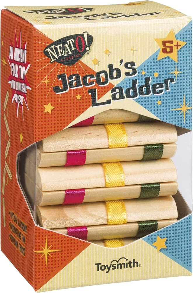 Neato Classics Jacob's Ladder Retro Wooden Puzzle Toy 6195 | Amazon (US)