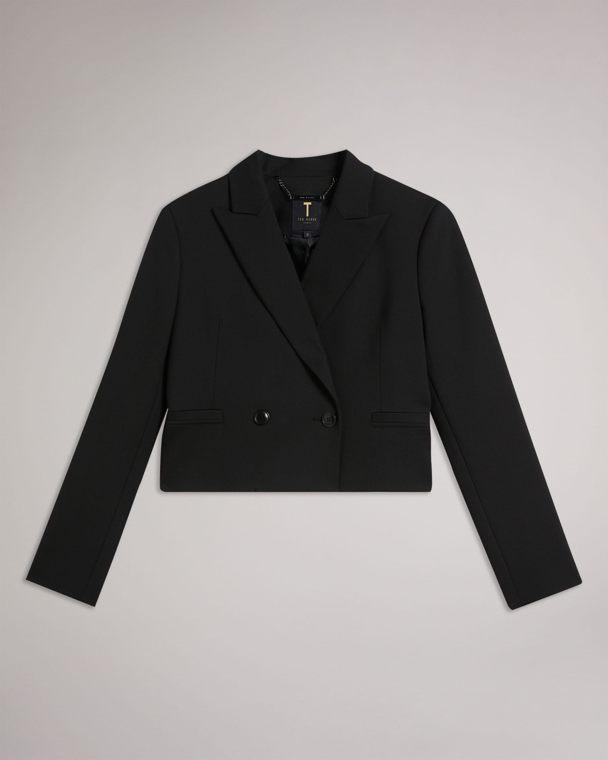 IndiyaCropped Evening Jacket With Braided Trim | Ted Baker UK