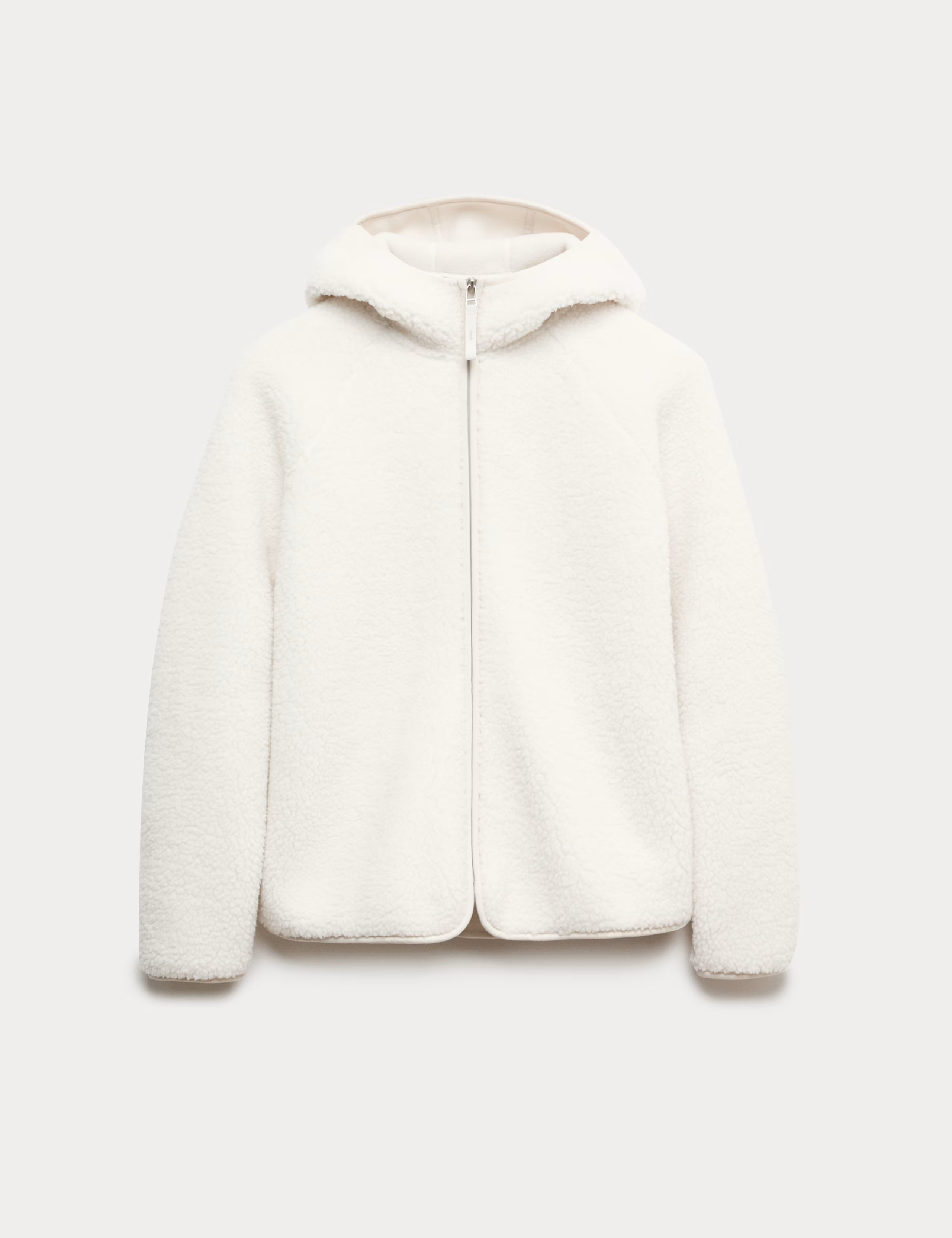 Borg Lightweight Hooded Jacket | Marks & Spencer (UK)