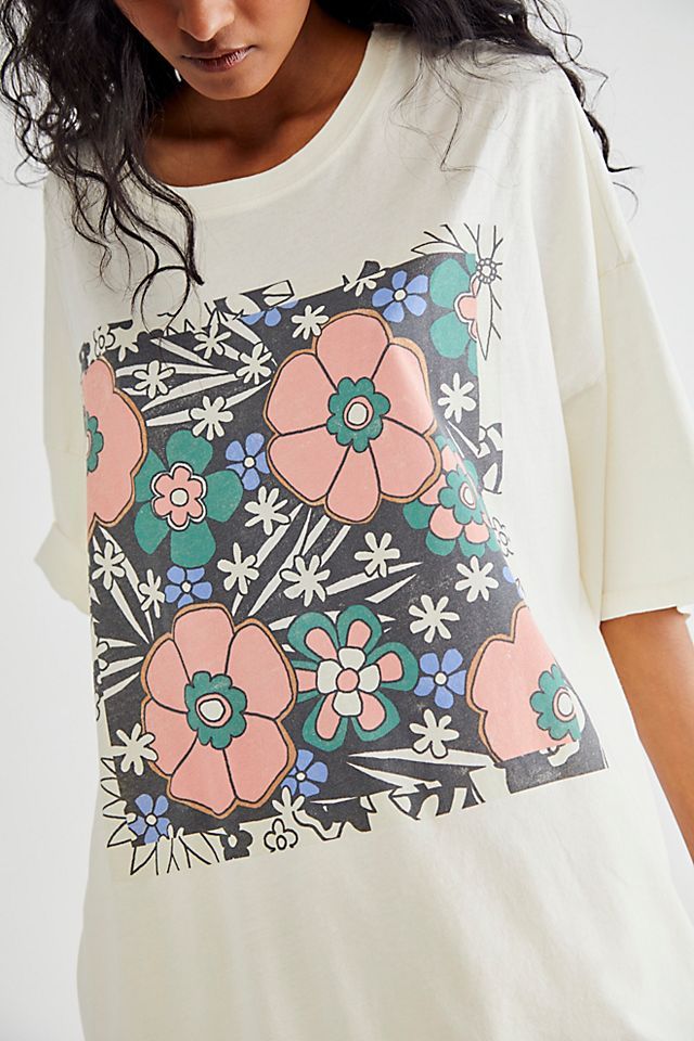 Flower Box One Size Tee | Free People (Global - UK&FR Excluded)