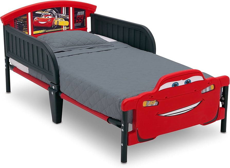 Delta Children 3D-Footboard Toddler Bed, Disney/Pixar Cars 3 | Amazon (US)