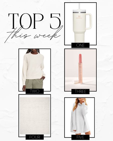 Top 5 best sellers of the week! 

#LTKstyletip #LTKbeauty
