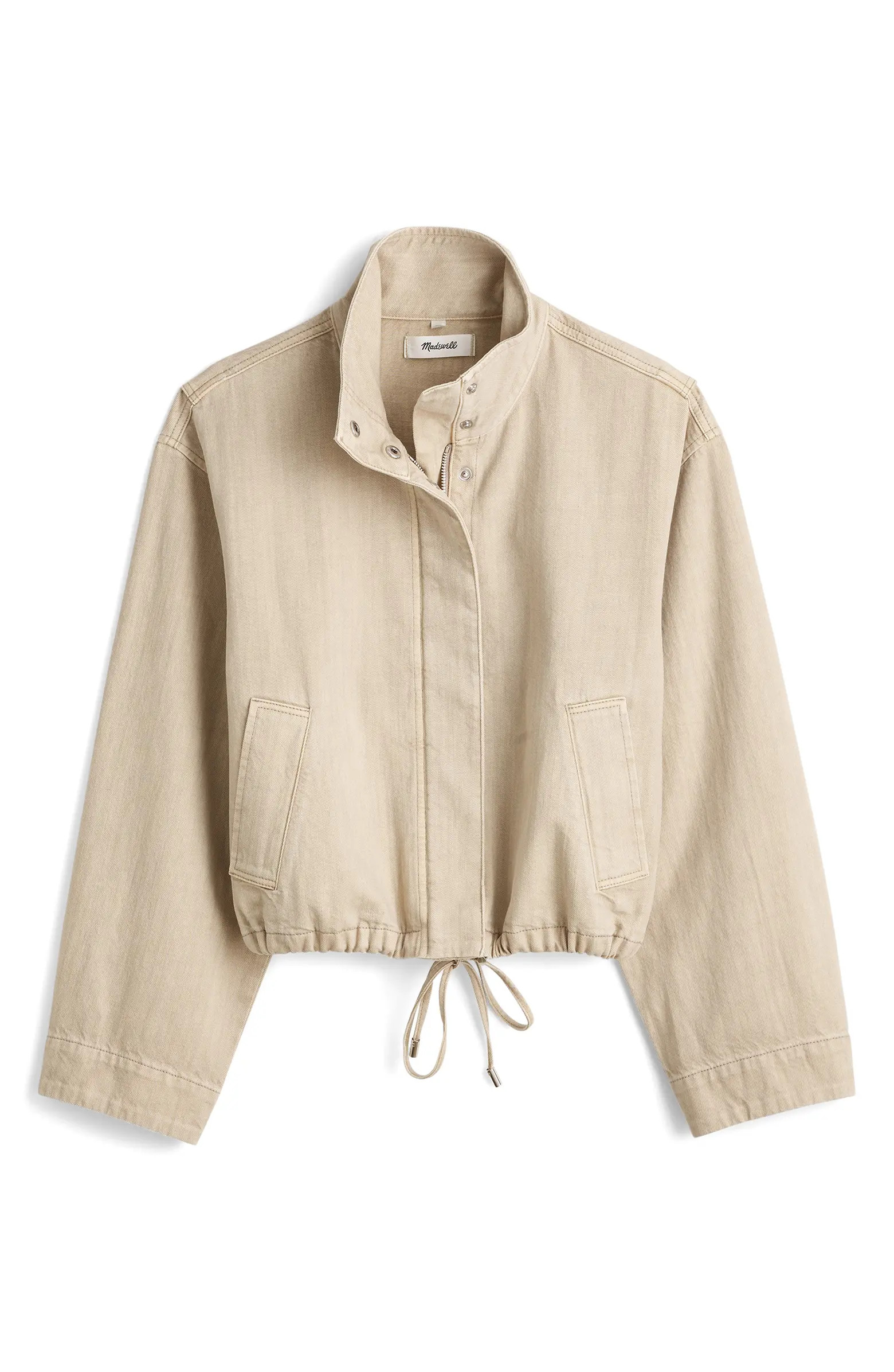 Denim Crop Field Jacket | Nordstrom