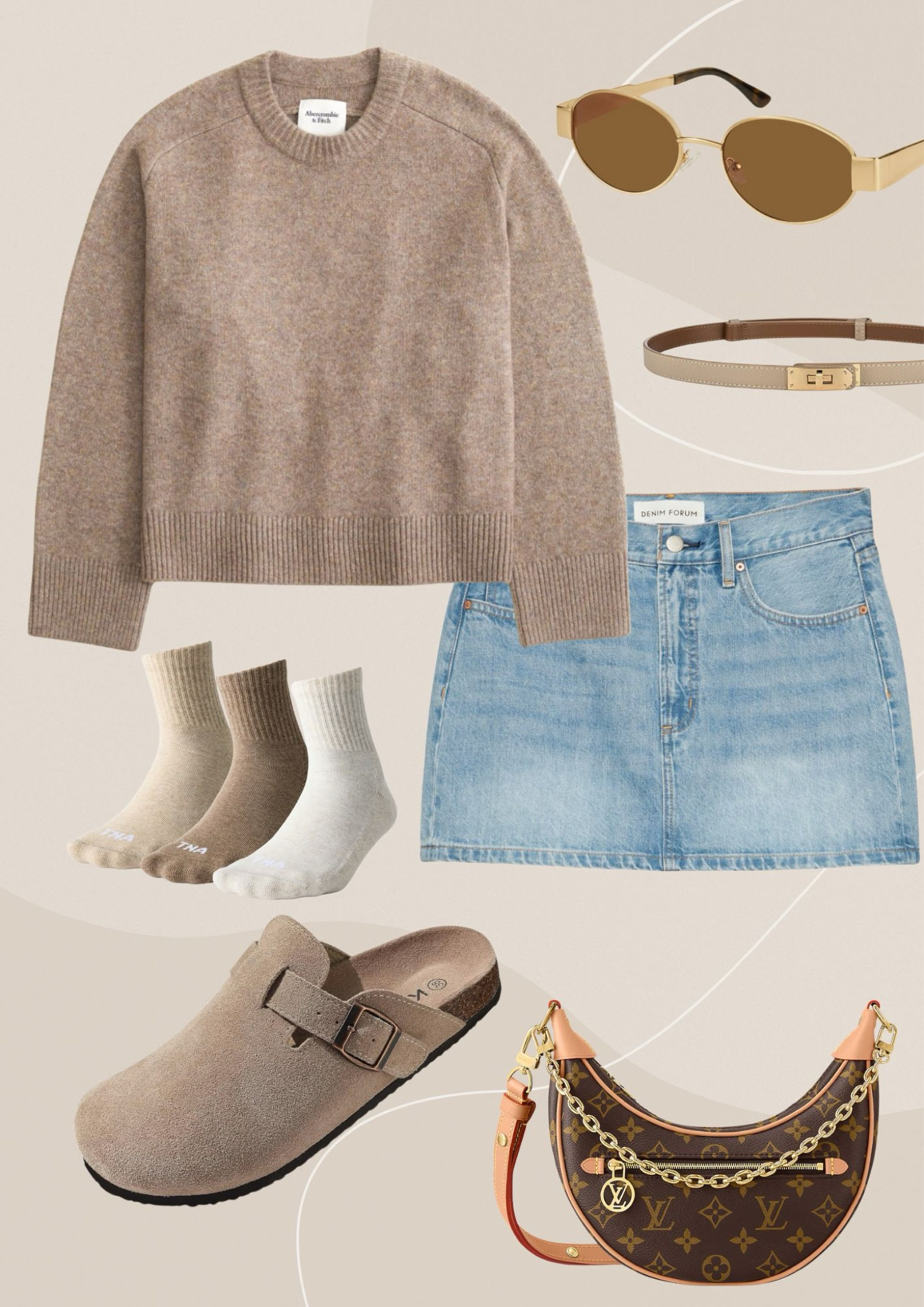 Fall outfit idea

Abercrombie & fitch sweater, Aritzia denim forum skirt, Birkenstock Boston, Amazon dupe, little yellow app, Kelly belt, Louis Vuitton loop bag 

#LTKItBag #LTKSeasonal #LTKFindsUnder100