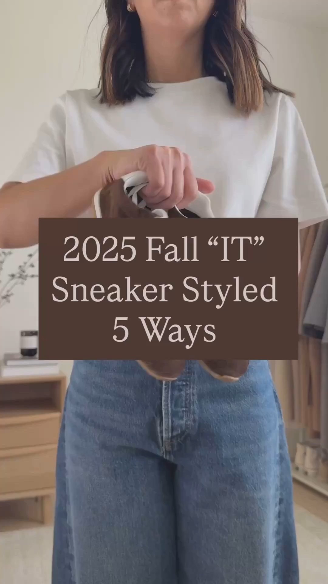 The Fall 2025 "IT" Sneaker aka the retro brown suede sneaker styled multiple ways. On major sale!

Look 1
Madewell tee
Fabrique Jacket petite xs (old)
AGOLDE curve jeans 25, sized up and cut hems
Madewell socks (old)
Dolce Vita Sneakers 6, run small
Liffner Hobo Pillow bag
Celine sunglasses

Look 2
Everlane boxy cashmere sweater xs
Everlane box cut tee medium
Velvet slight barrel pants 2 - no hemming needed
Madewell socks
Dolce Vita Sneakers 6, run small
Liffner Sprout tote
Celine sunglasses
Dorsey James necklace 15"

Look 3
Madewell tee xs
Gap blazer petite xs (old)
Varley leggings xs
Amazon socks 
Dolce Vita Sneakers 6, run small
Quince boyfriend sweater xs
Liffner Hobo Pillow bag

Look 4
Everlane tee medium
Everlane cashmere boxy sweater xs
Barbour Quilted jacket Size US8 Runs small
Citizens of Humanity Miro jeans 25, sized up and cut hems.
Madewell socks (old)
Dolce Vita Sneakers 6, run small
Liffner Hobo Pillow bag
Dorsey James necklace 15"

Look 5
J.Crew jacket xs (old)
Madewell tee xs
Everlane curve jeans 26, sized up and cut hems
Madewell socks
Dolce Vita Sneakers 6, run small
Everlane cotton sweater xs
Polo Ralph Lauren hat
Liffner Hobo Pillow bag

Fall style, fall outfits, petite style, sneakers



#LTKPetite #LTKSaleAlert #LTKFindsUnder50