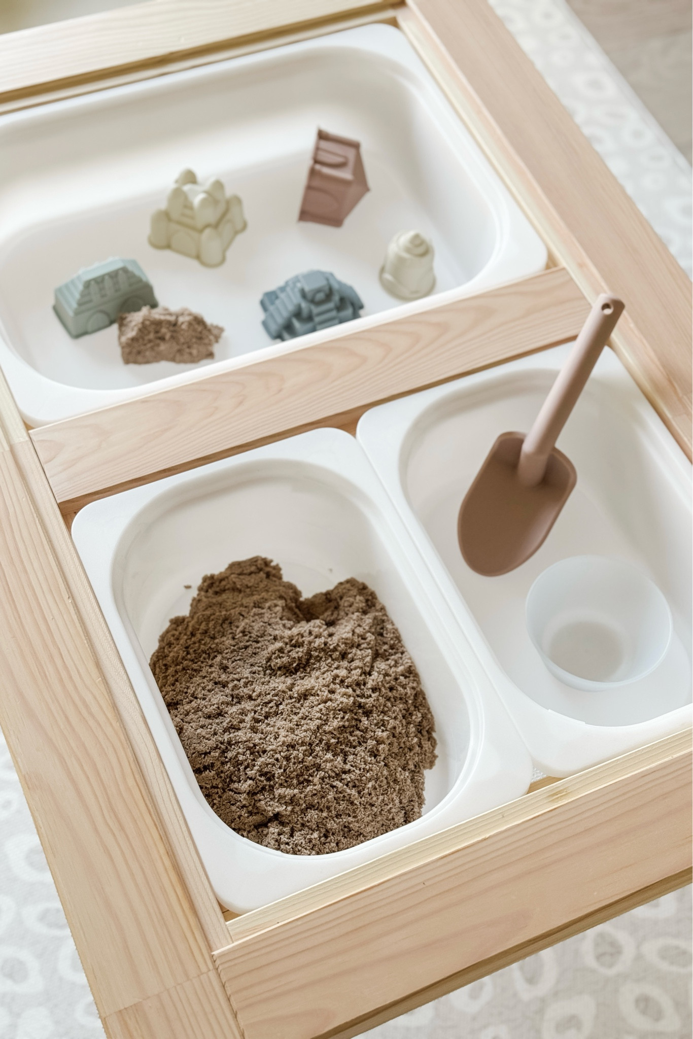 We keep finding more and more uses for our IKEA Flisat sensory table! This sand situation was such a hit. We’ve reimagined it so many ways and it never ceases to hold our #LTKtoddler ‘s attention — highly recommend! 

#LTKkids